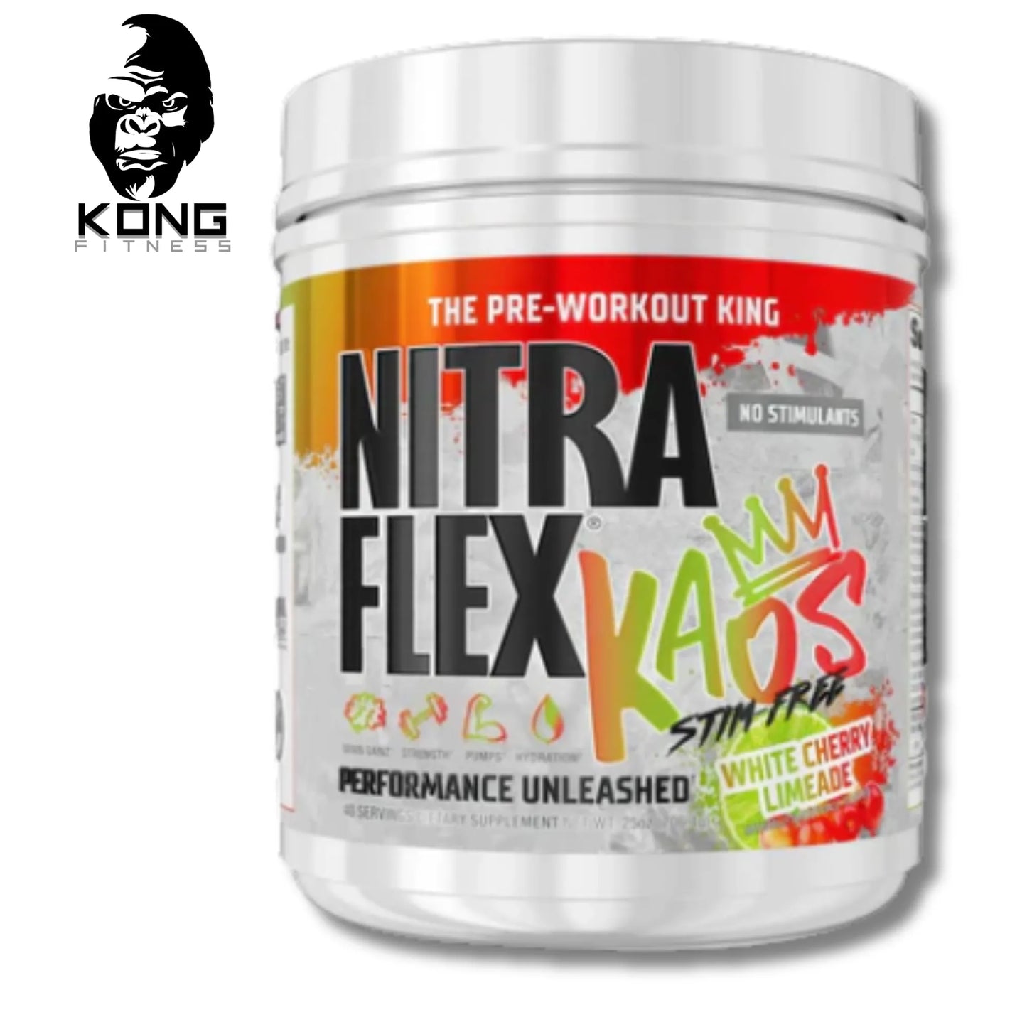 GA NITRAFLEX KAOS STIM FREE 40 SERV