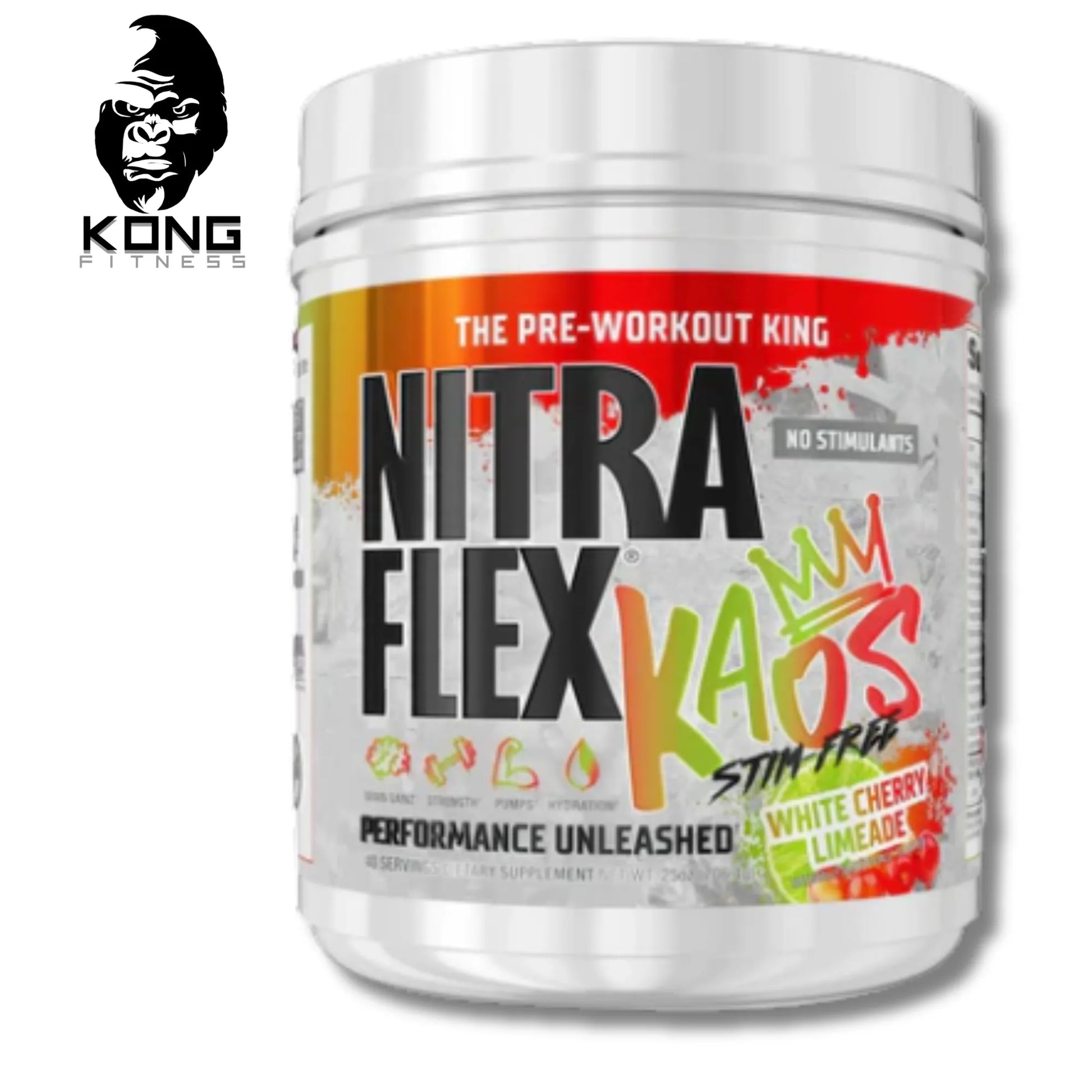 GA NITRAFLEX KAOS STIM FREE 40 SERV