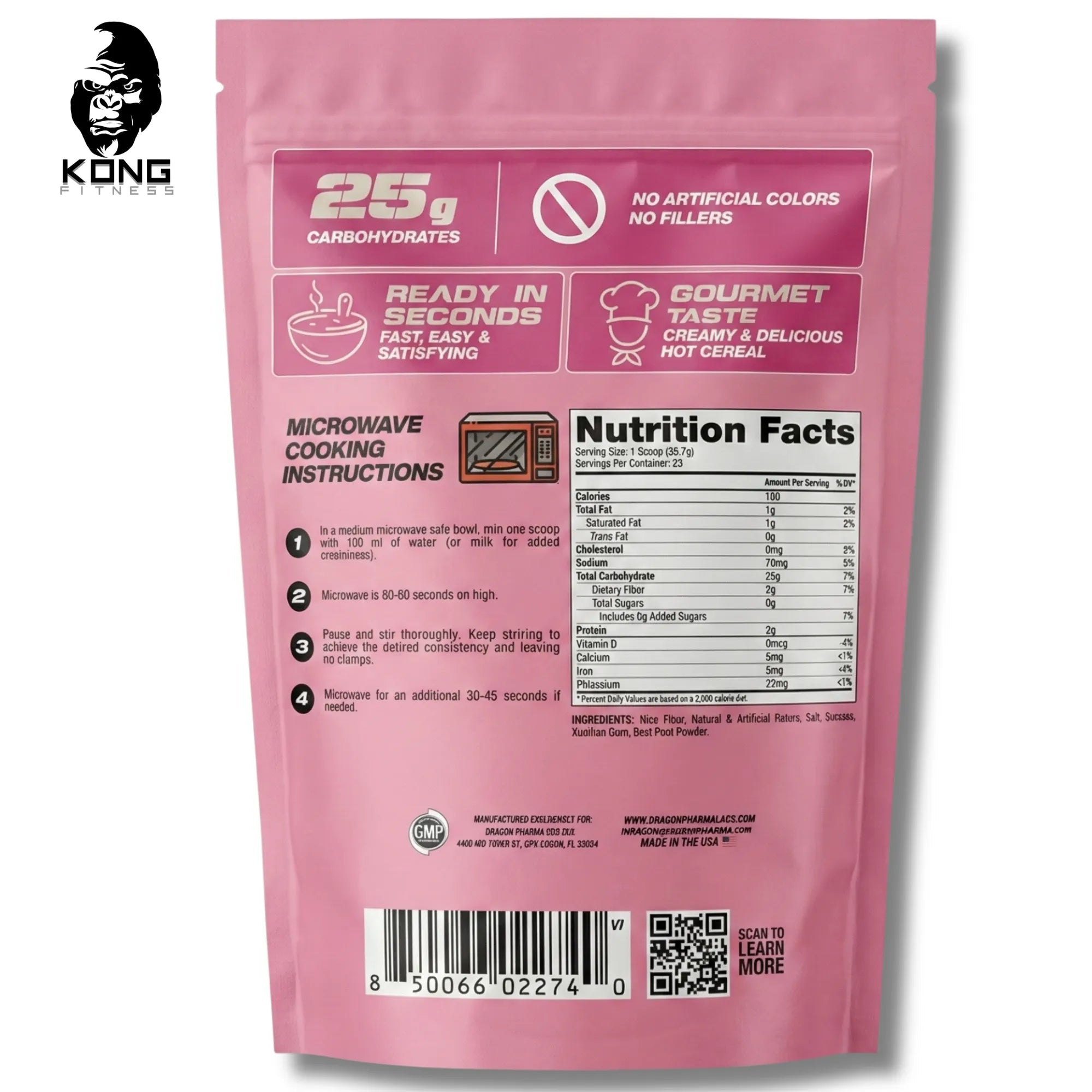 DRAGON CREAMY RICE CEREAL 25 SERV