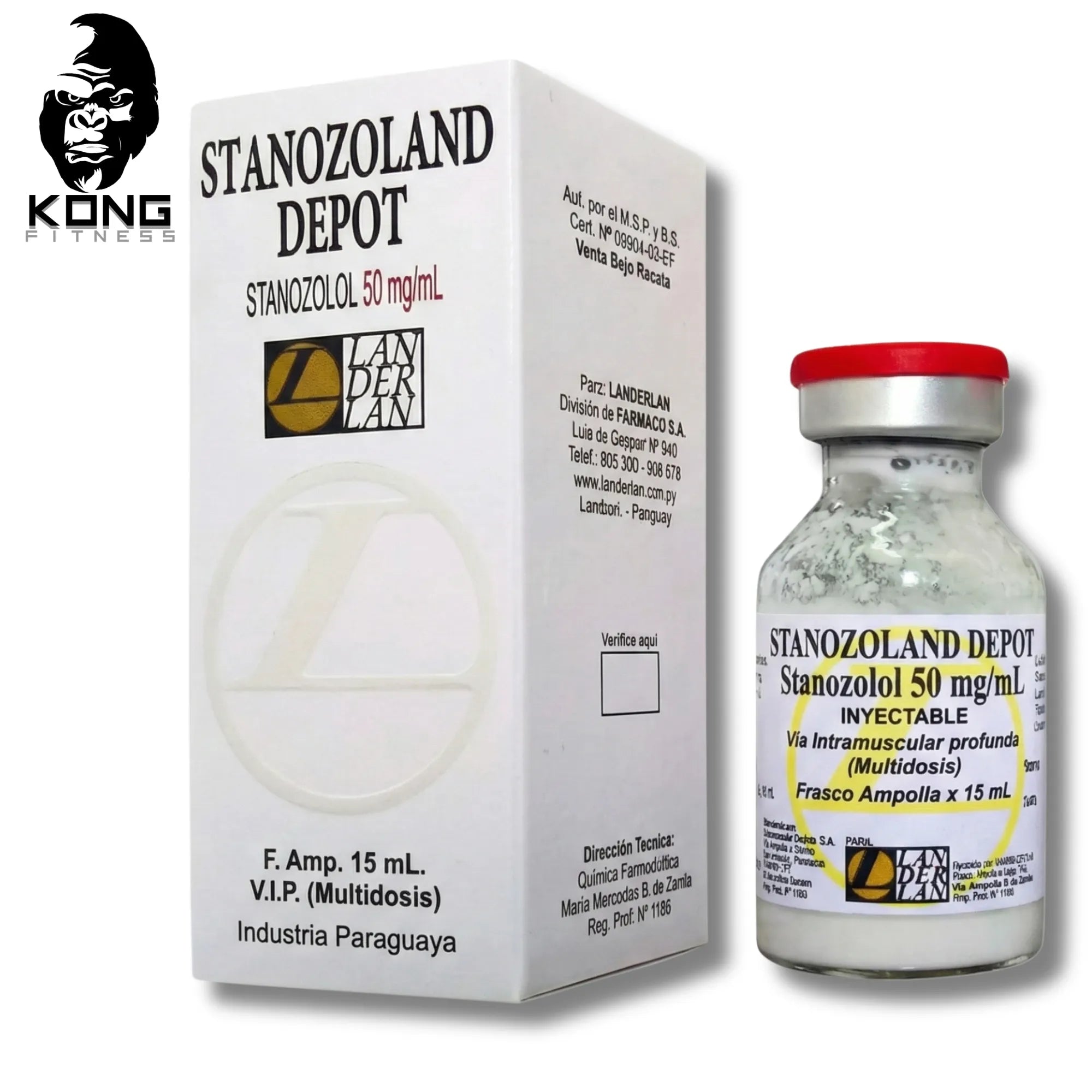 LANDERLAN STANOZOLAND DEPOT 50MG - 1ML/15 ML/ 30ML (WINSTROL)