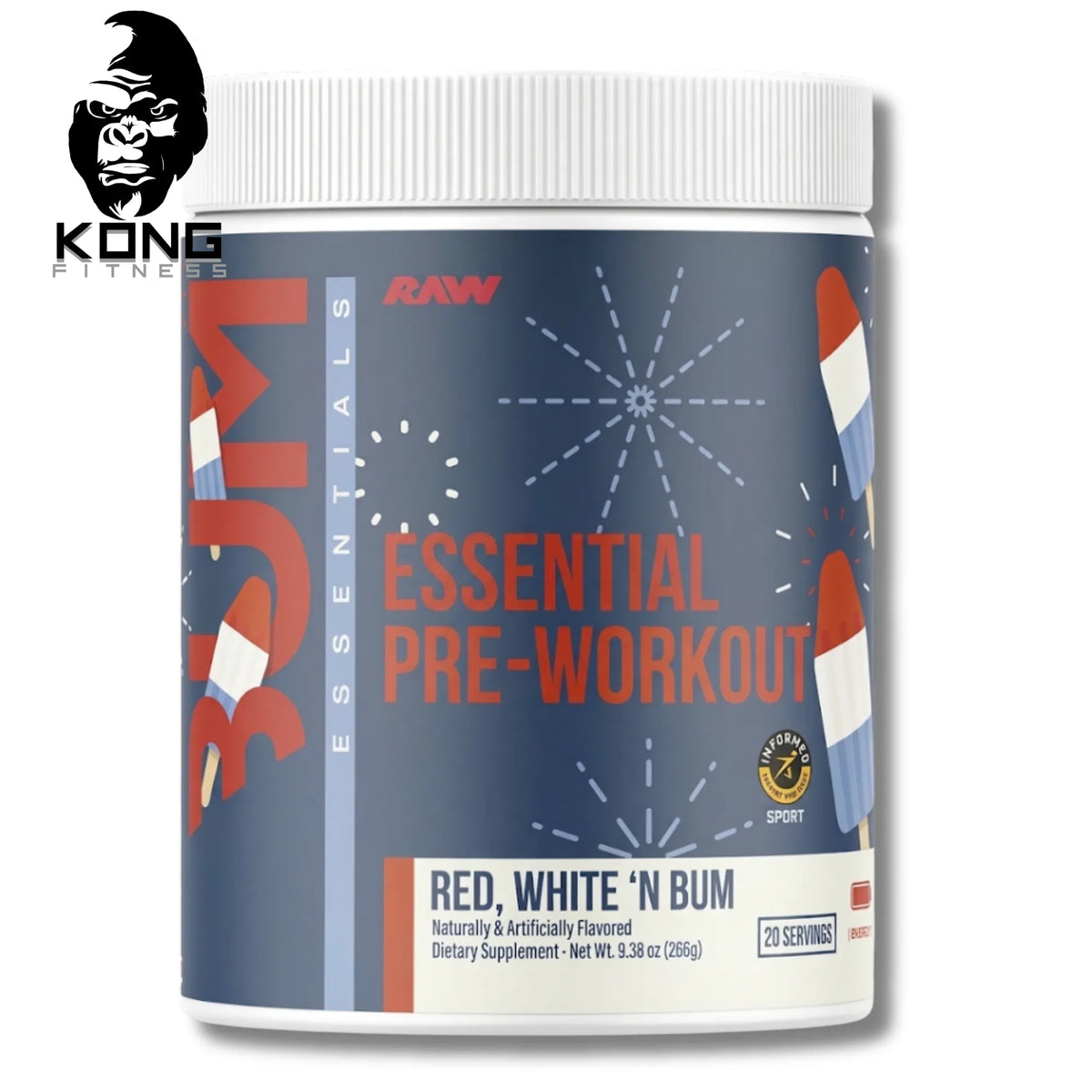 RAW CBUM ESSENTIAL PWO 20 SERV
