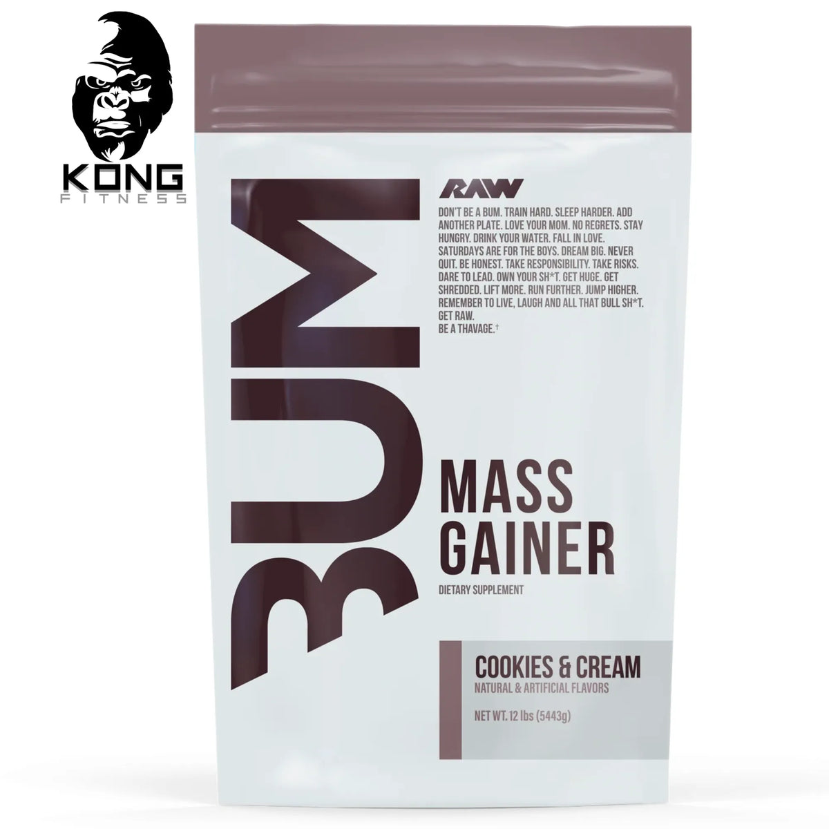 RAW CBUM MASS GAINER 12 LBS