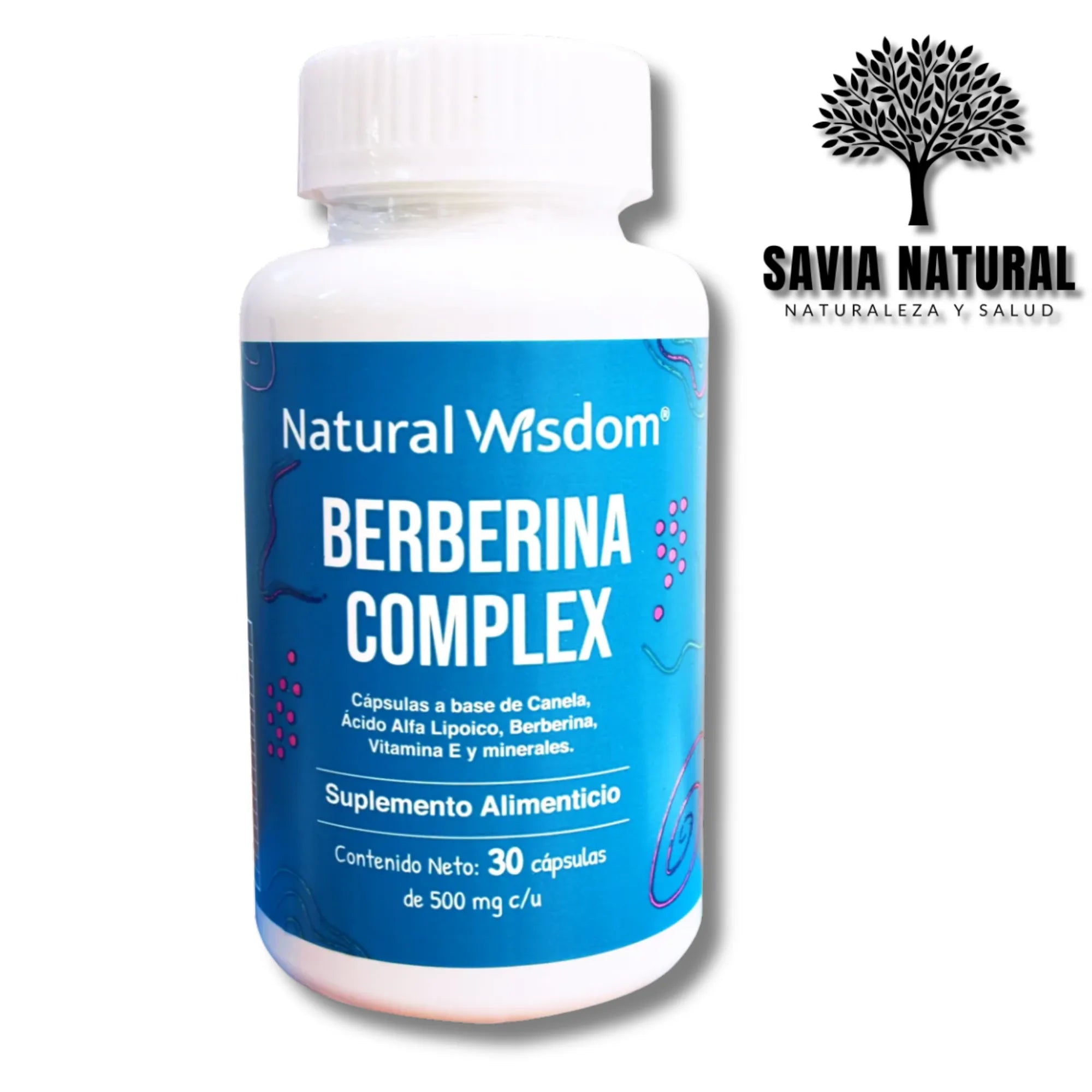 Berberina Complex – 30 Cápsulas | Apoyo Metabólico y Control de Glucosa