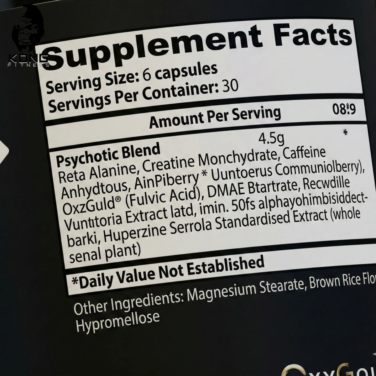 SCOOPS INS INSANE PSYCHOTIC CAPSULES