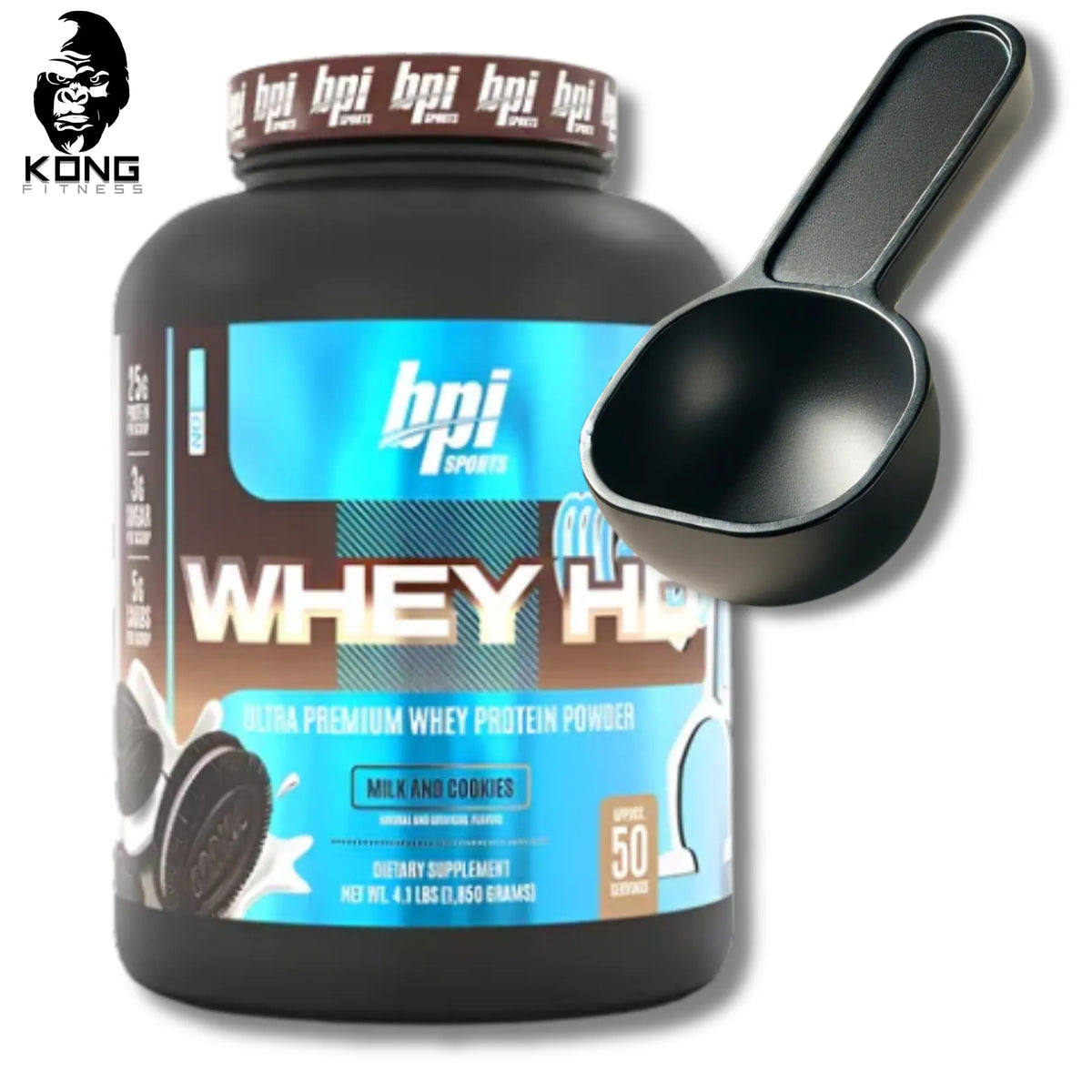 SCOOPS BPI WHEY-HD 4.1 LBS MILK & COOKIES