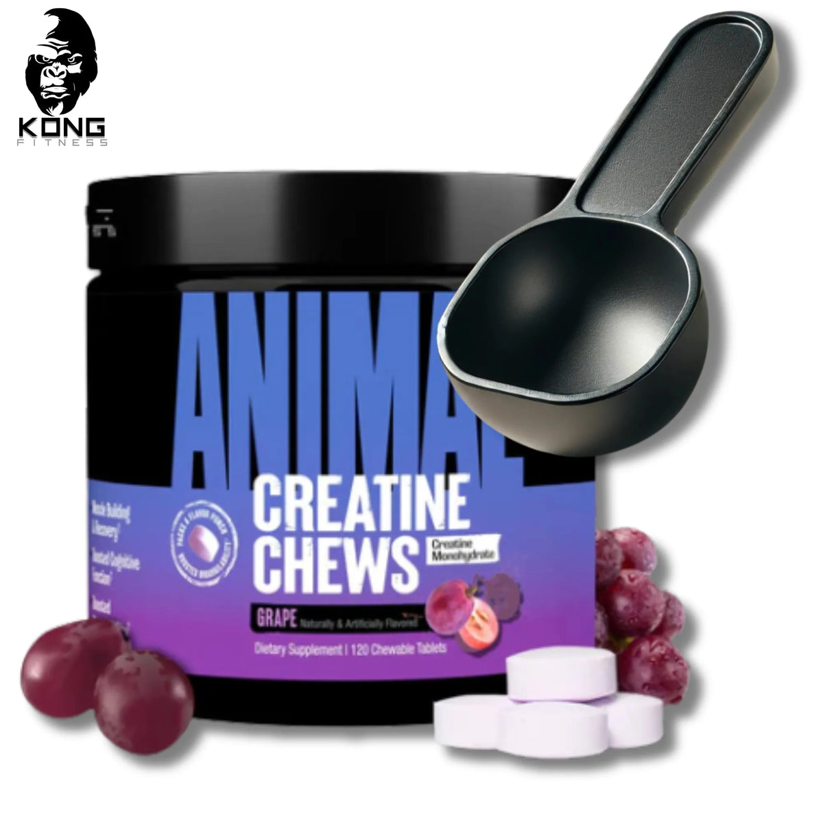 SCOOPS UNI ANIMAL CHEWS CREATINE