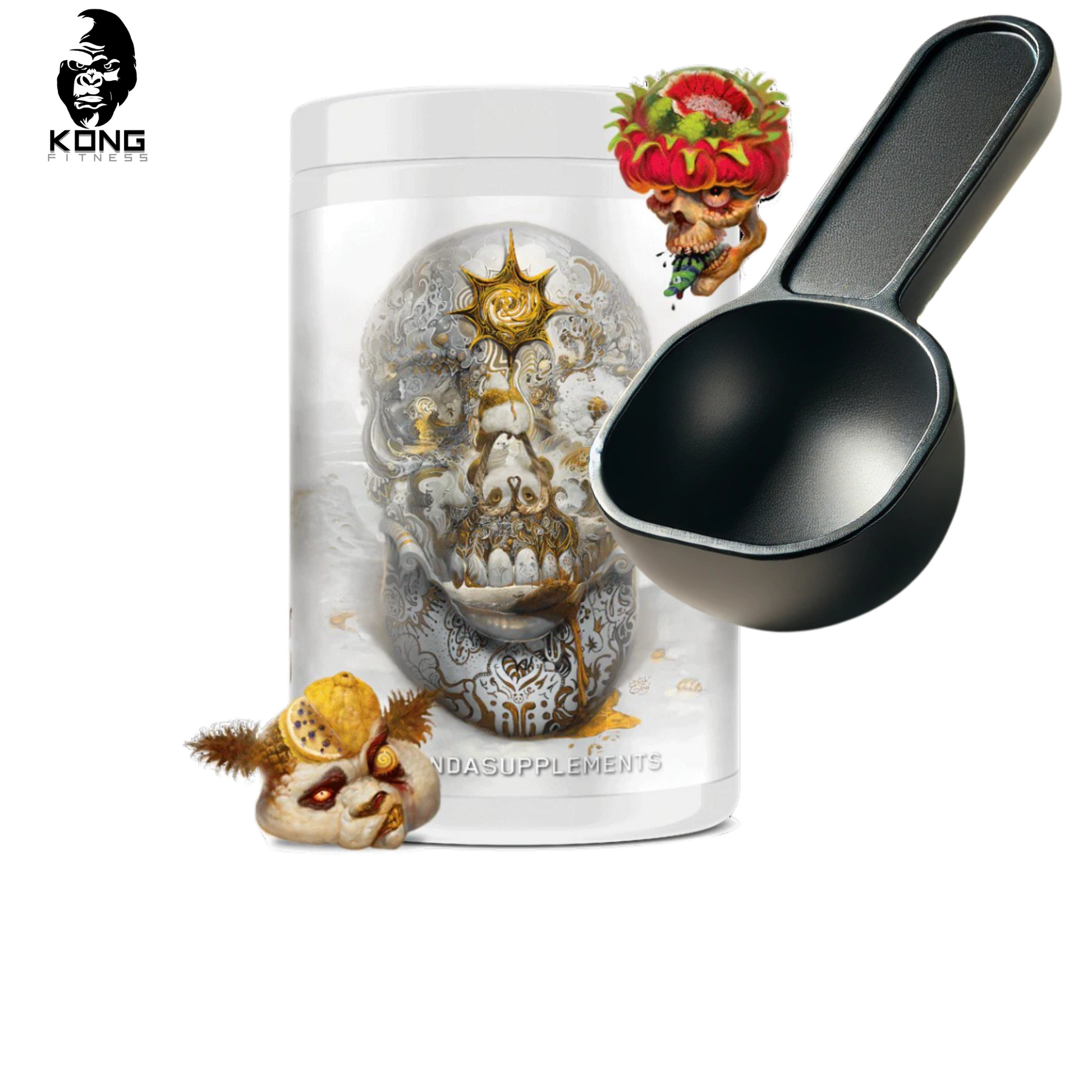 SCOOPS PANDA SKULL