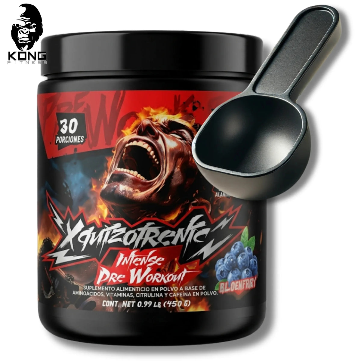 SCOOPS PSYCHOZIS XQUIZOFRENIK PRE WORKOUT 450 GRS