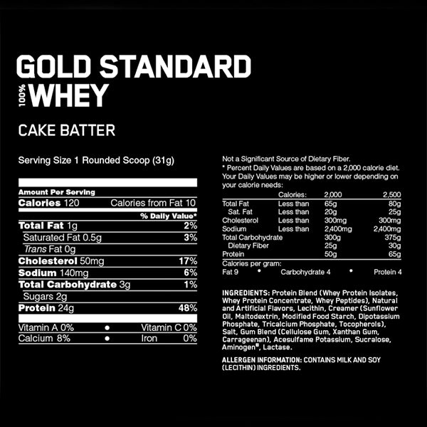 ON 100% WHEY GOLD STD 5 LBS
