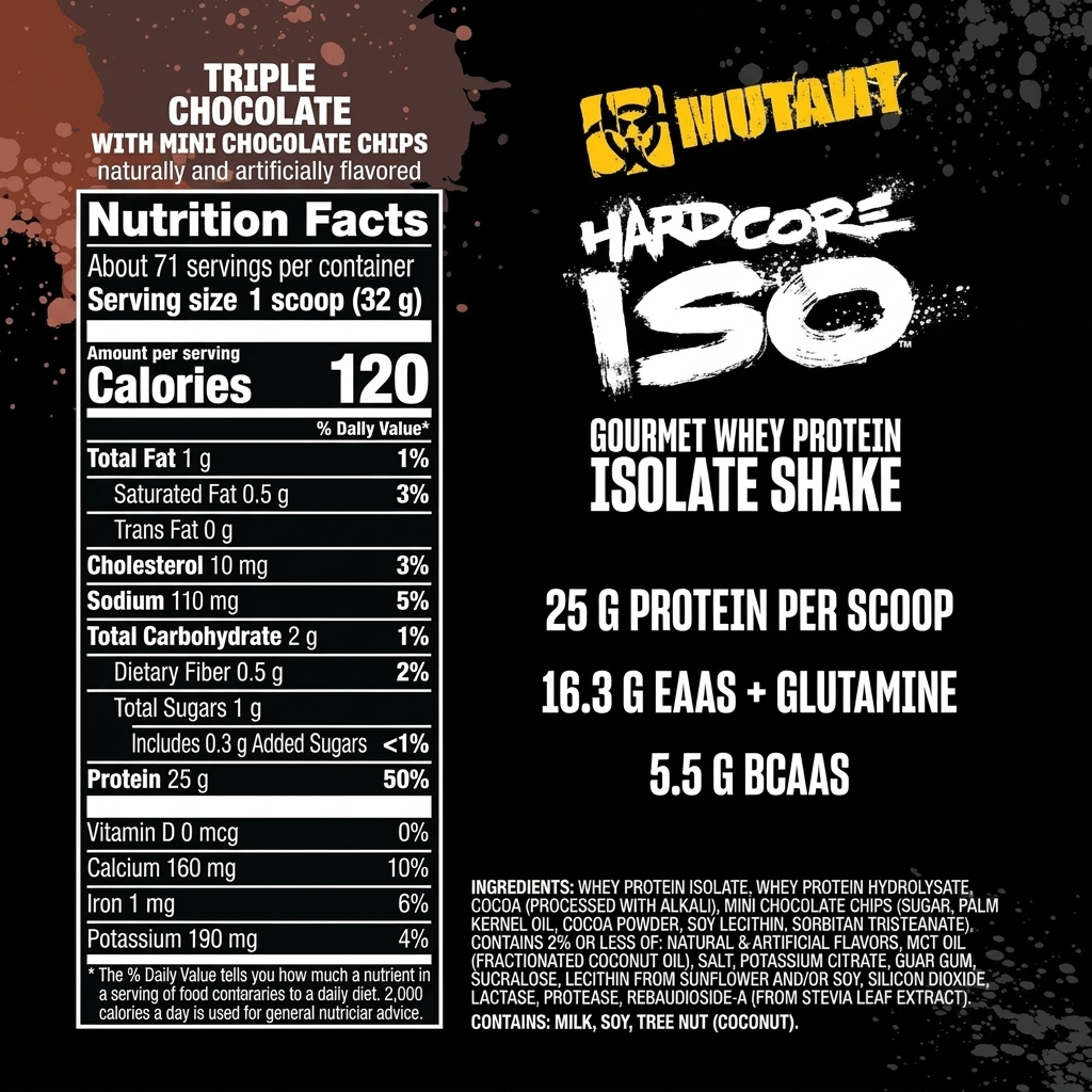 MUT HARDCORE ISO 4 LBS