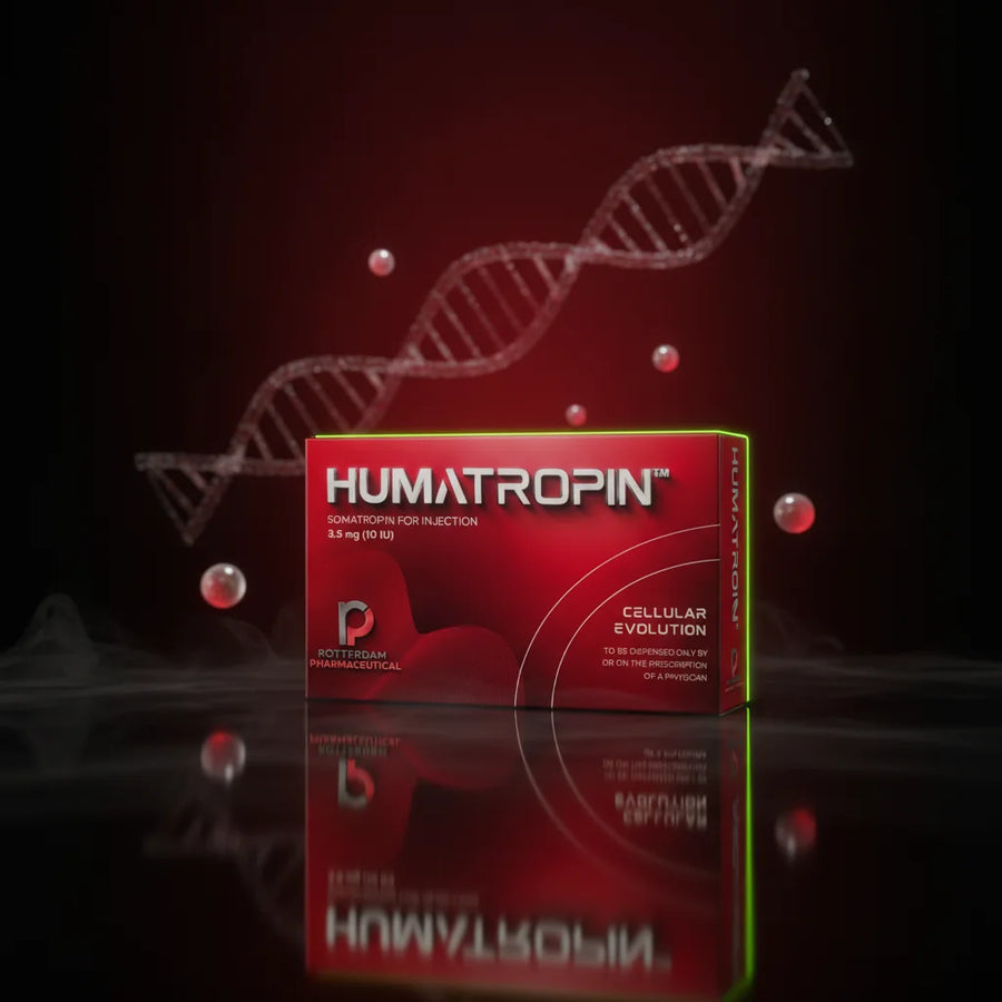 Humatropin somatropina 10 UI de Rotterdam Pharmaceutical