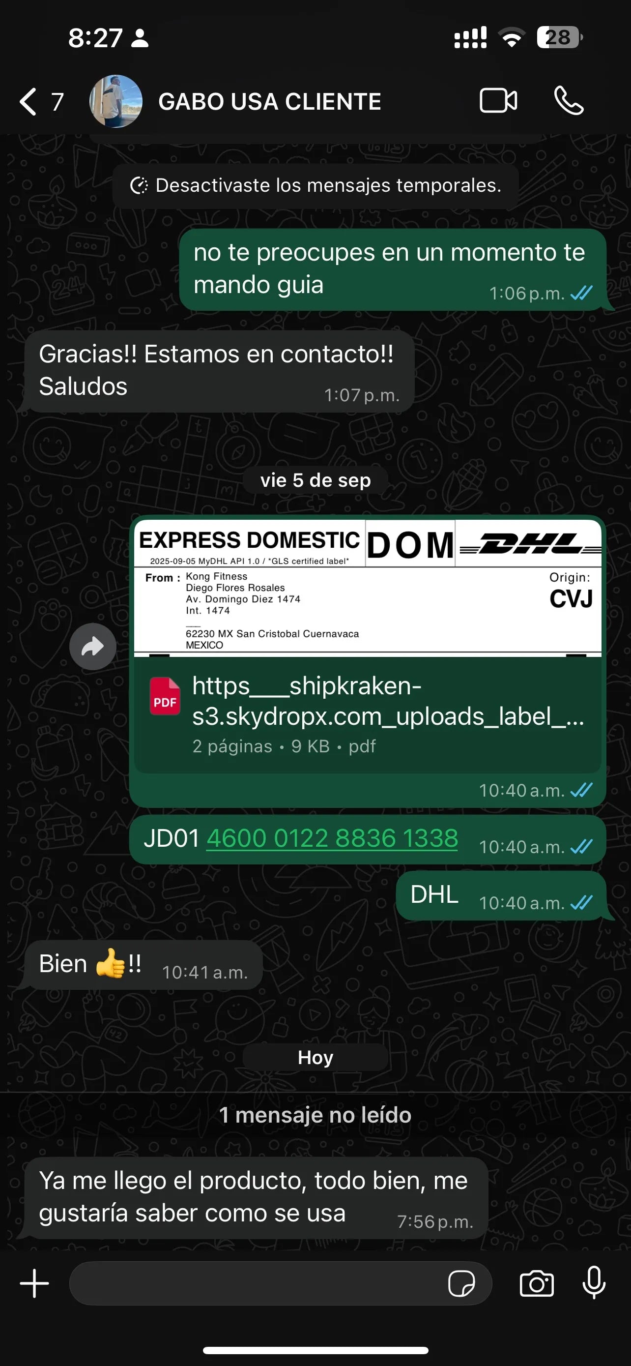 Reseña de cliente 9